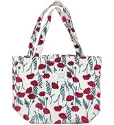 WisePoint Shoulder Bag, Cotton Aesthetic Tote Bag Cute Tote Bag for Women, Lightweight Grocery Ba...