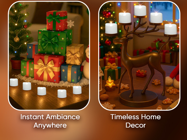 battery operated tea lights candles