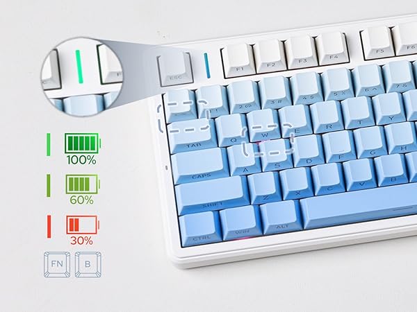 F99 wireless gaming keyboard