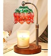 Strawberry Candle Warmer Lamp with Timer & Dimmable Brightness, House Warming Gift New Home, Cand...