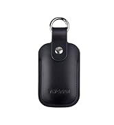 TWOPAN Genuine Leather SSD Case – Portable Hand-Stitched Protective Pouch for 512GB/1TB/2TB SSD, ...