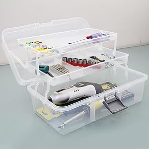 Plastic Craft Organizer Box