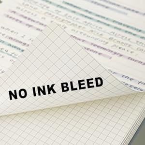 Our graphing notebook adopts 120GSM acid-free paper