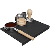 Espresso Tamping Mat, Coffee Tamper Mat, Espresso Mat for Counter, Silicone Tamper Mat, Food-grad...