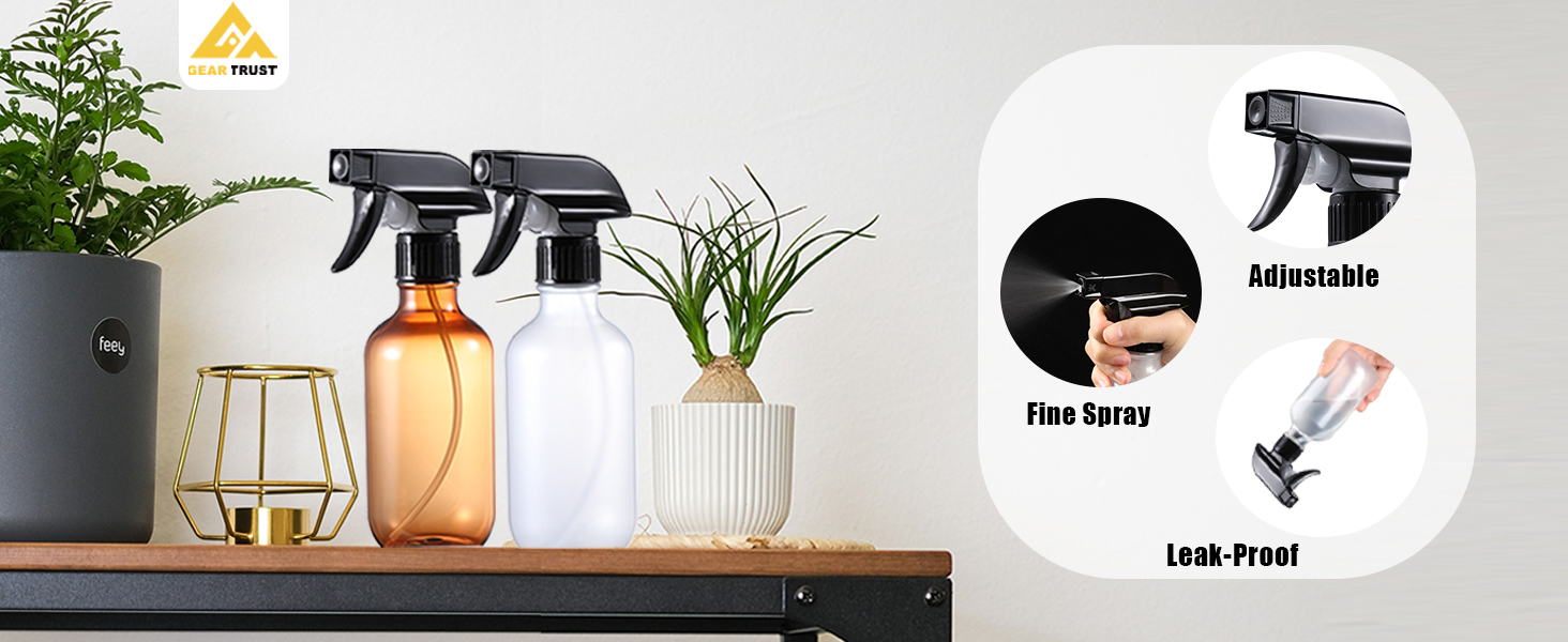 Spray bottle for hair