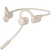 LOBKIN Open Ear Headphones with Mic, Bluetooth Headset with Noise Cancelling Microphone and Multi...