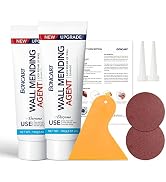 Drywall Repair Kit,2 Pack Wall Mending Agent,Wall Spackle with Scraper, Wall Surface Hole Fill Qu...