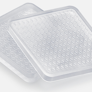 Clear furniture pads