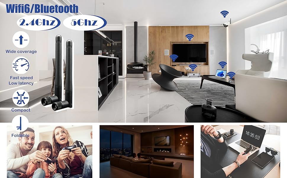 improve home network to play computer game, enjoy stream media and efficient remote work