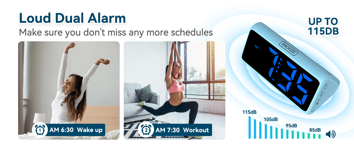 loud dual alarm