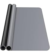 Silicone Sheets for Crafts, IKOCO 15.7"x 11.8" Silicone Craft Mat for Playdough A3 Large Nonstick...