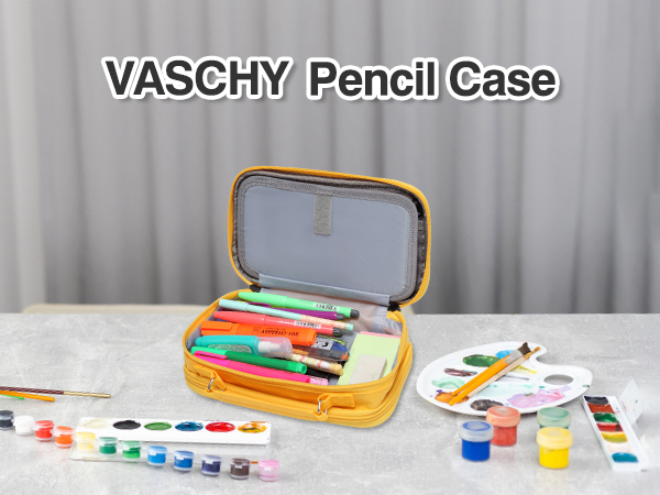 Large Pencil Pouch Bag Case