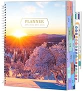 CAGIE 2026 planner Weekly and Monthly Jan 2026-Dec 2026 Hardcover Hourly Daily Planners for Women...