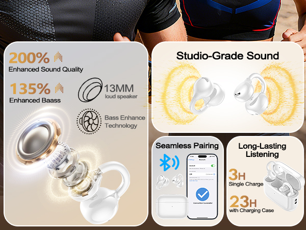 Open Ear Headphones