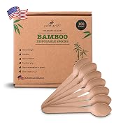 incredible eats utensils bamboo ware appetizer tasting spoons paper plates 10 inch bulk 100 count