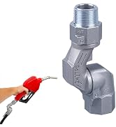 Bntyok 3/4 Inch Fuel Hose Swivel 360 Rotating Connector for Fuel Nozzle Multi Plane Fuel Plane Sw...