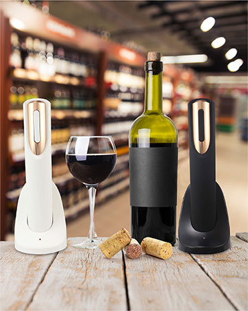 electric wine opener automatic corkscrew bottle cordless rechargeable elegant best gifts christmas