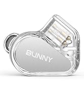 TANCHJIM Bunny Gaming Earphones with Single Dynamic Dual-Chamber Driver, Wired Earbuds IEM, 1DD 0...