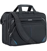 KROSER Laptop Bag 17.3 Inch Premium Laptop Briefcase, Expandable Laptop Shoulder Messenger Bag Du...