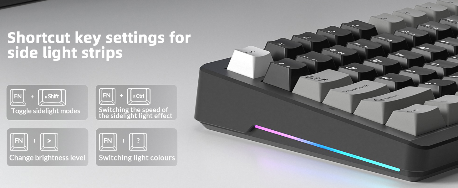 RGB Gaming Keyboard music rhythm keyboard RGB