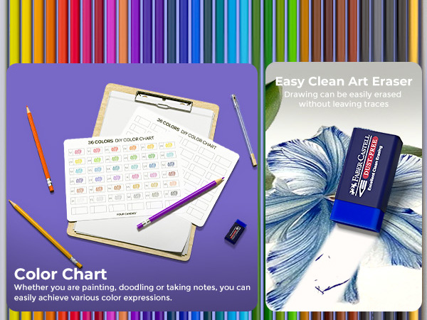 colored mechanical pencils with colored lead