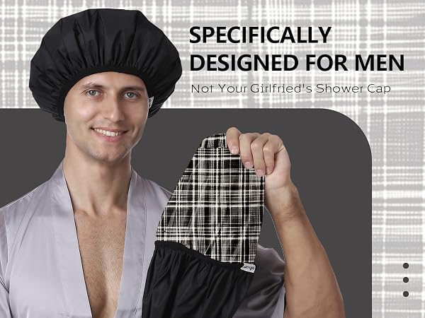 reusable shower cap