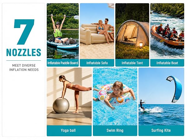 Paddle board pump