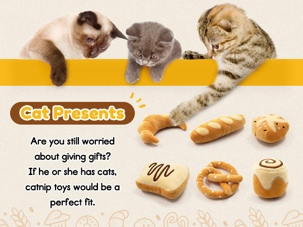 Bread Catnip Toys
