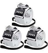 KTRIO Metal Handheld Tally Counter 4-Digit Number Count Clicker Counter, Hand Mechanical Counters...