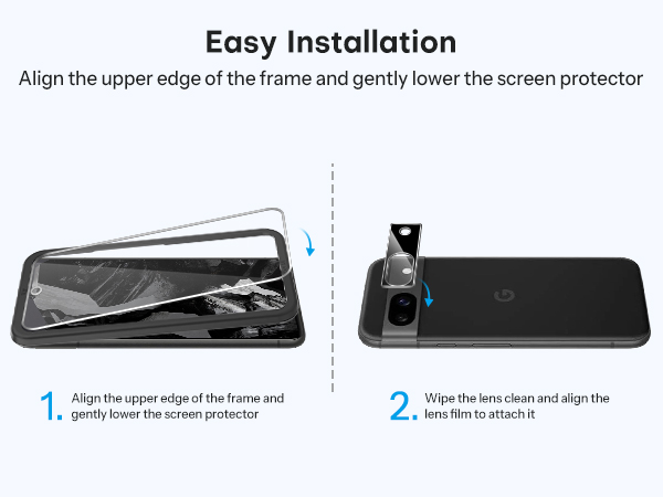 pixel 8a glass screen protector