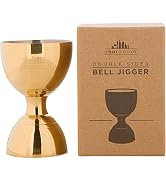 A Bar Above Premium Bell Jigger with 10 Measurements Inside - Professional & Heavy-Duty 304 Stain...