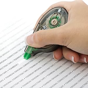 Tombow MONO Original Correction Tape, Correction Tape, best correction tape, side action correction