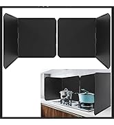 2PCS 2 Sided Stove Splatter Guard Oil Splatter Guard Grease Splatter Guard, Splatter Guards Splat...