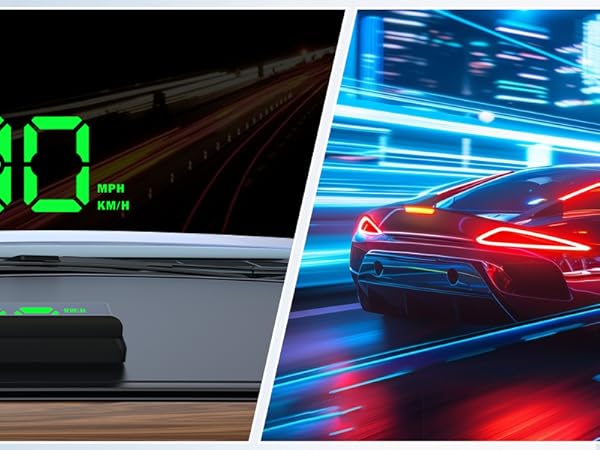 digital speedometer for car,speedometer for car,heads up display for cars,digital speedometer