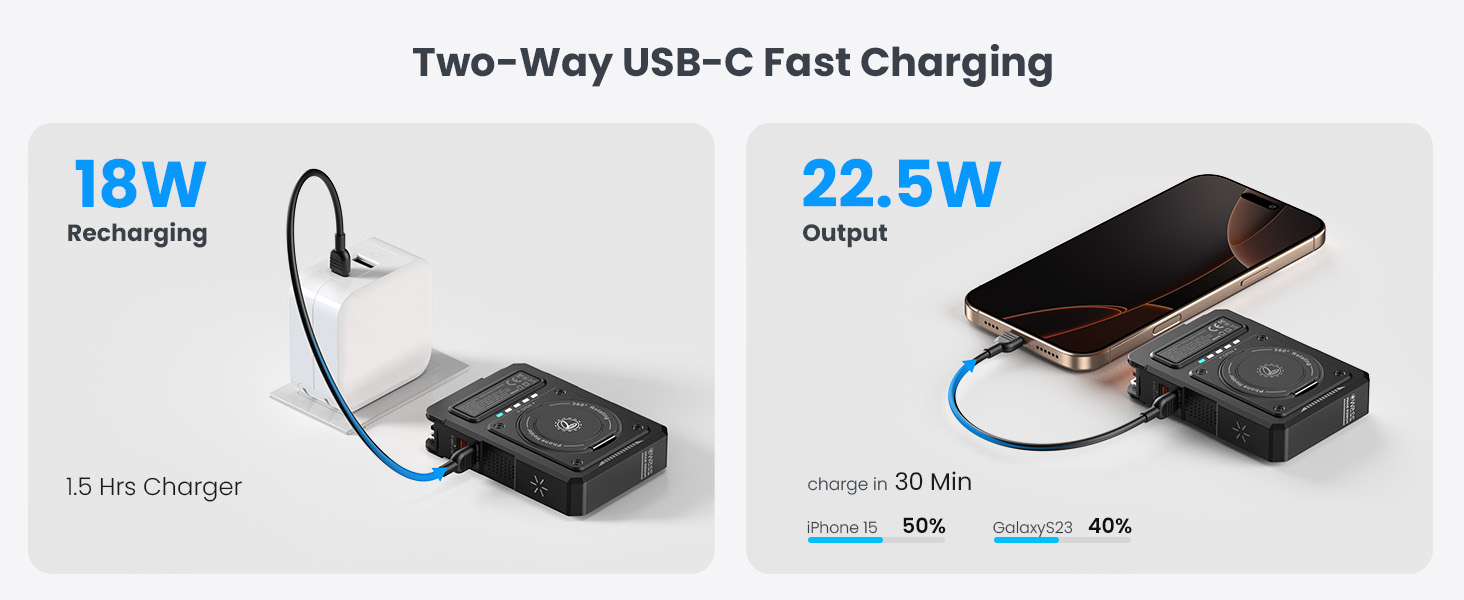 Magnetic power bank