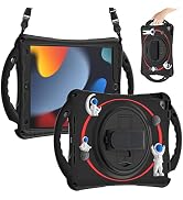 ZenRich Kids Astronauts Case for iPad 9th 8th 7th Generation 10.2'' and iPad Air 10.5 /Pro 10.5, ...