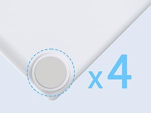 4 anti-slip rubber