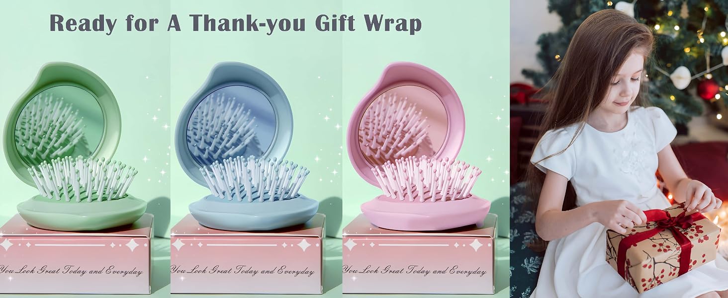 mini hair brush