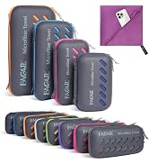 BAGAIL Camping Towel with EVA Case, Compact & Ultra Soft Microfiber Travel Towel - Super Absorben...