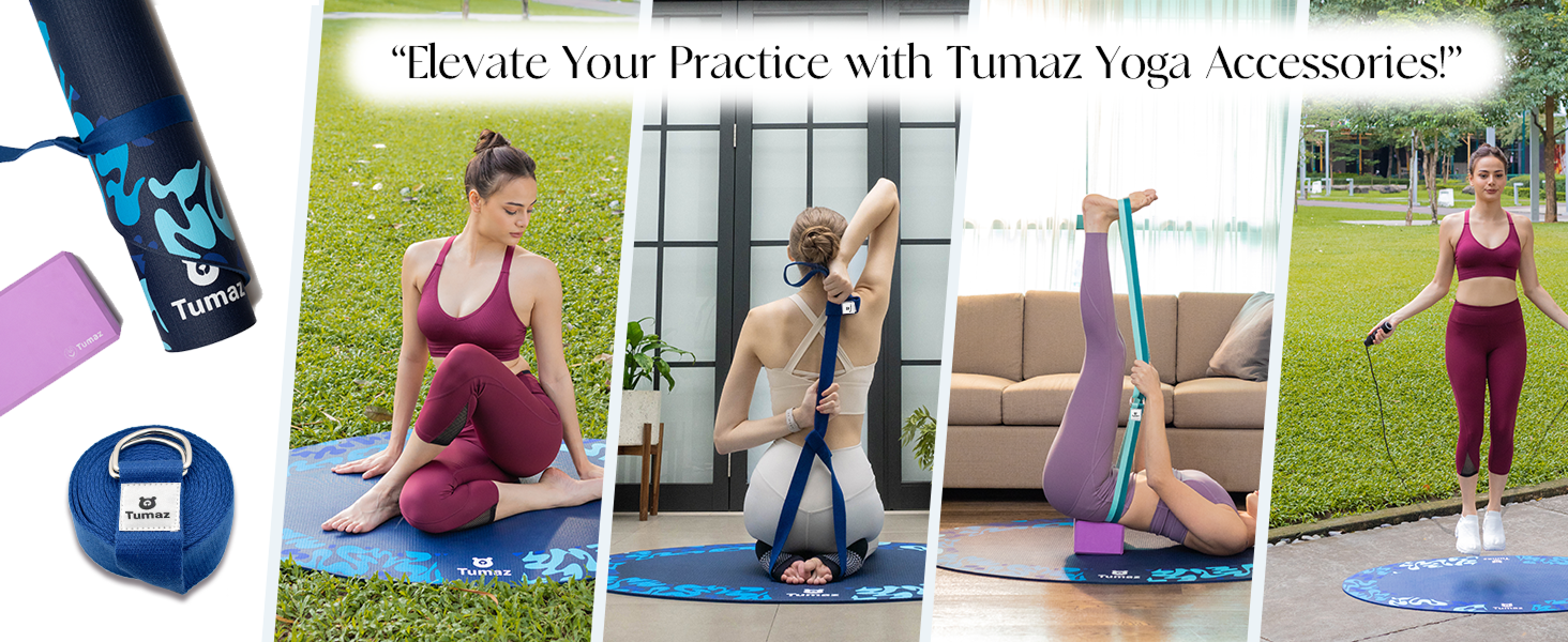 "Elevate Your Practice with Tumaz Yoga Accessories!"