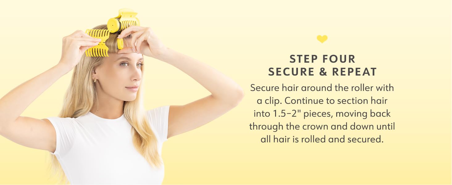 Step four secure and repeat