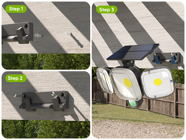 solar motion sensor light