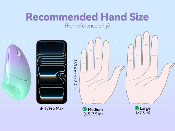 mouse for medium to large hand