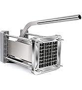 French Fry Cutter, Sopito Professional Potato Cutter Stainless Steel with 1/2-Inch Blade Great fo...