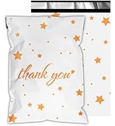 Vapulcio Thank You Poly Mailers 10x13 Inch 25 Pcs - Pentagram printed Shipping Bags, 2.4mil Thick...