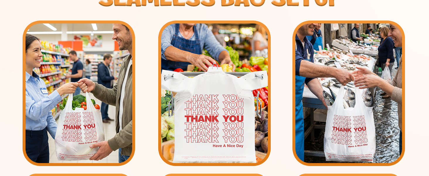 shopping grocery tshirt bags