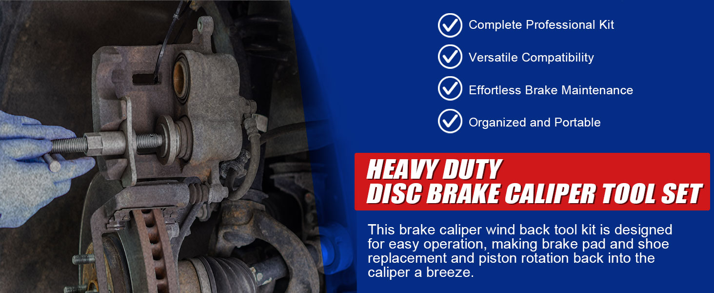 Wind Back Kit for Brake Pad Replacement