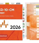 Index Tabs for ICD-10-CM 2026 Expert Codebook - Easy Navigation for Medical Coding Books (for AAP...