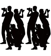 Paparazzi Backdrop Photo Props, Hollywood Theme Party Decorations, Decor for Red Carpet Party, Mo...