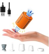 FLEXTAILGEAR Portable Air Pump with Camping Lantern Tiny Pump 2X 4kPa Air Pump for Inflatables Re...